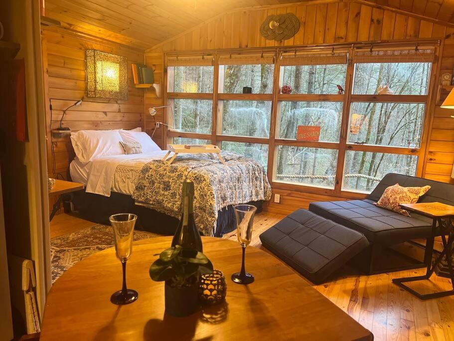Private Mtn Shack W/ Fast Wifi, Bbq & View Hébergement de vacances Franklin